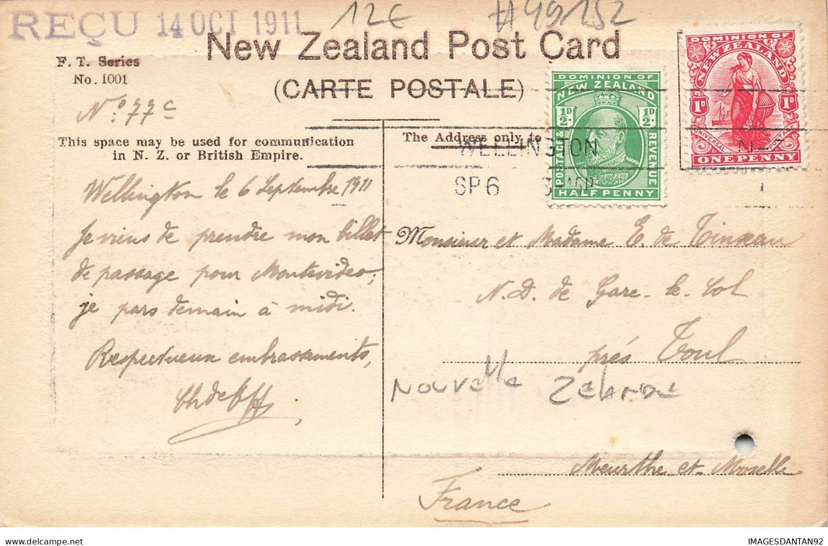 NOUVELLE ZELANDE #MK49152 PANORAMA OF WELLINGTON - Nouvelle-Zélande