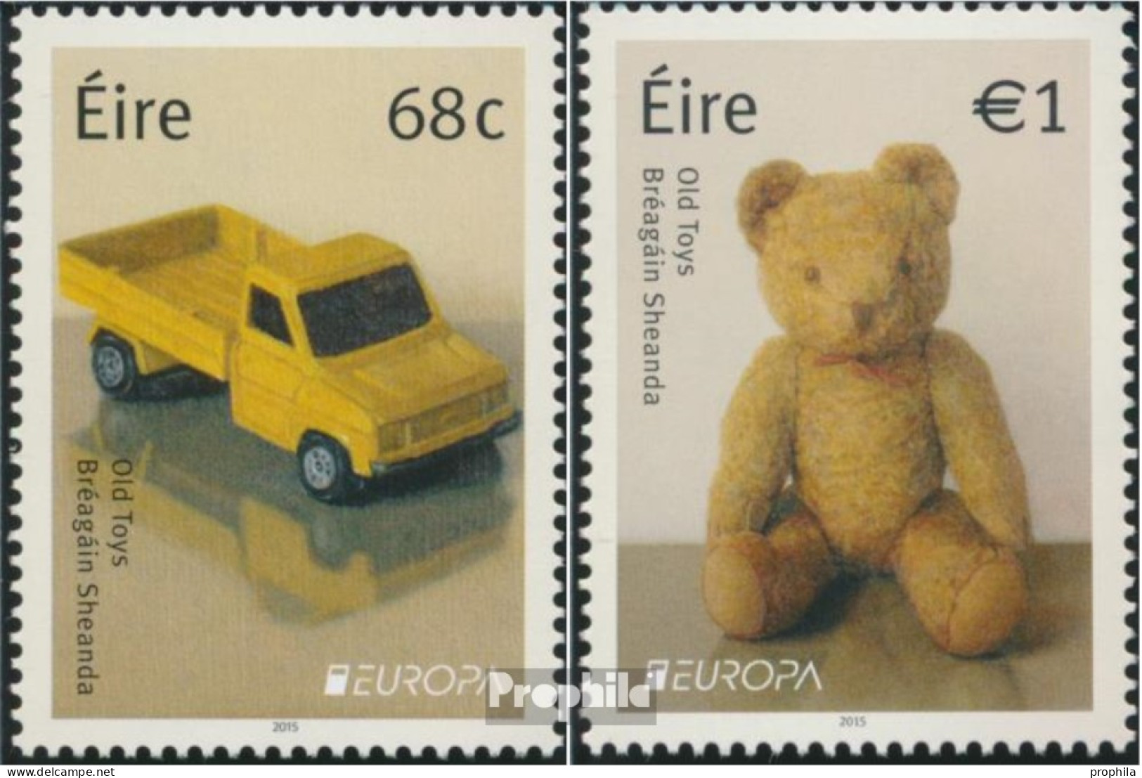Irland 2131-2132 (kompl.Ausg.) Postfrisch 2015 Historisches Spielzeug - Ungebraucht