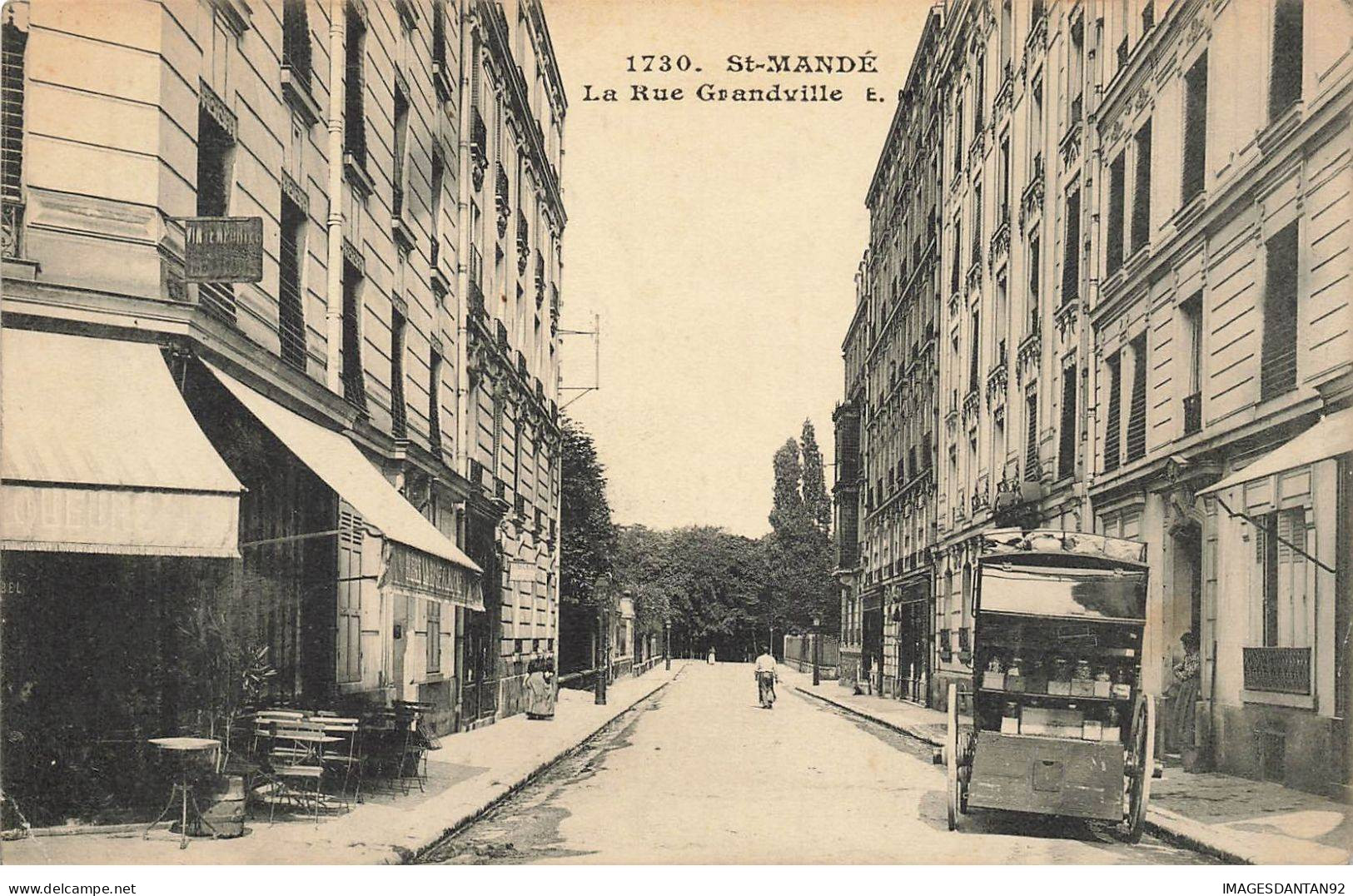 94 ST MANDE #MK52593 LA RUE GRANDVILLE - Saint Mande