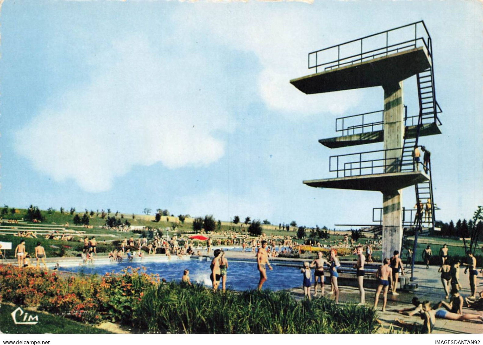 25 MONTBELIARD AB#MK411 LA PISCINE DE LA PETITE HOLLANDE - Montbéliard