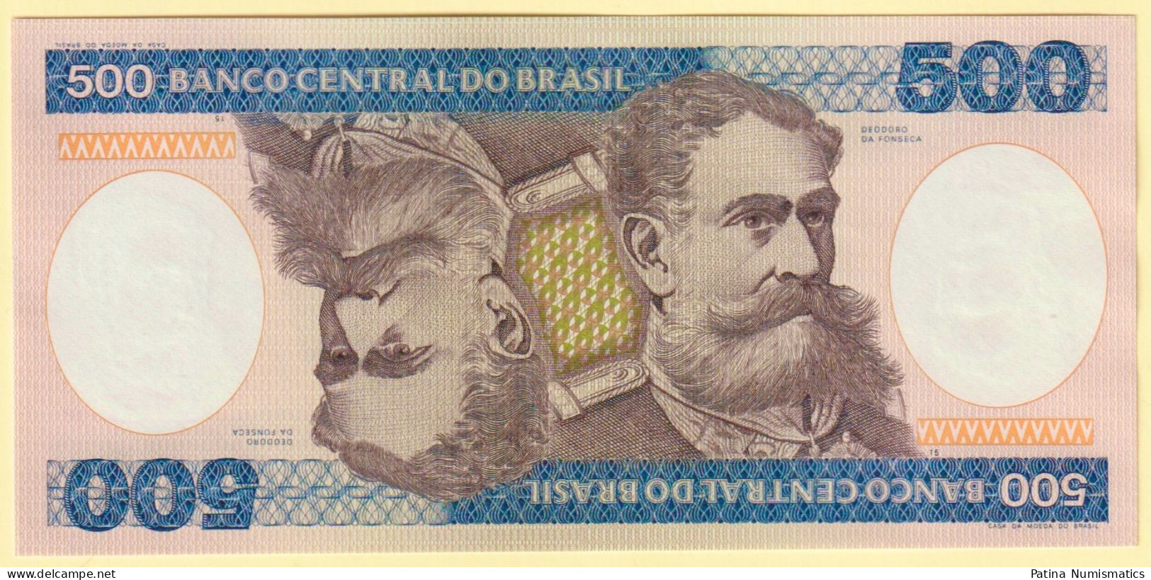 Brazil. 500 Cruzeiros. ND (1985). P.200b. Sign.21. Crisp GEM UNC - Brazil