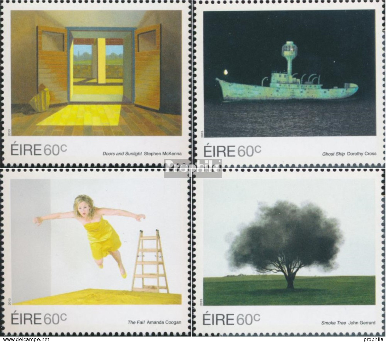 Irland 2047-2050 (kompl.Ausg.) Postfrisch 2013 Zeitgenössische Bildende Kunst - Neufs
