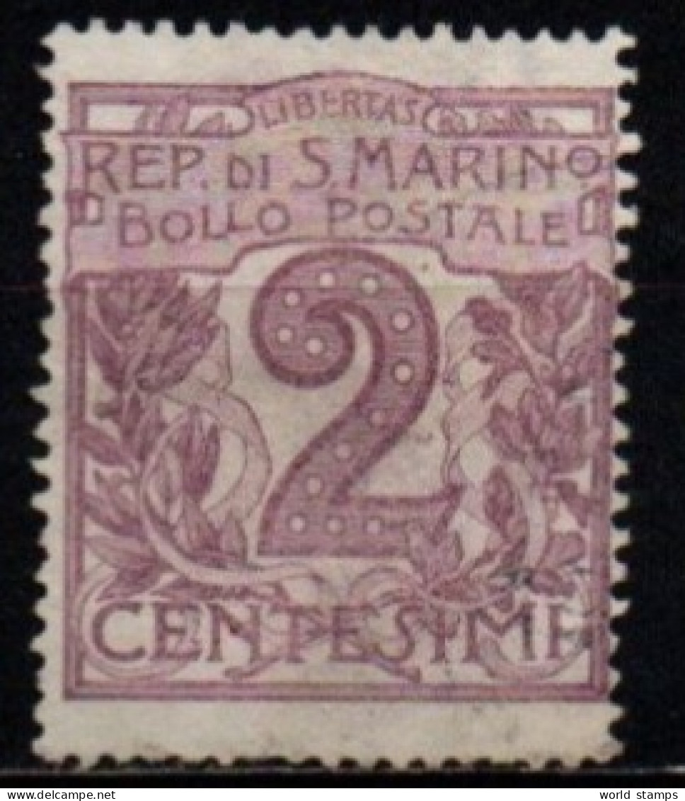 SAINT-MARIN 1903 O - Gebraucht