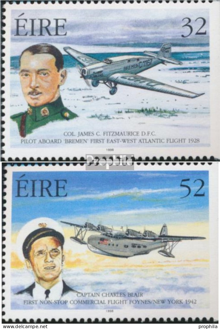 Irland 1047D,1049D Postfrisch 1998 Pioniere Der Irischen Luftfahrt - Neufs