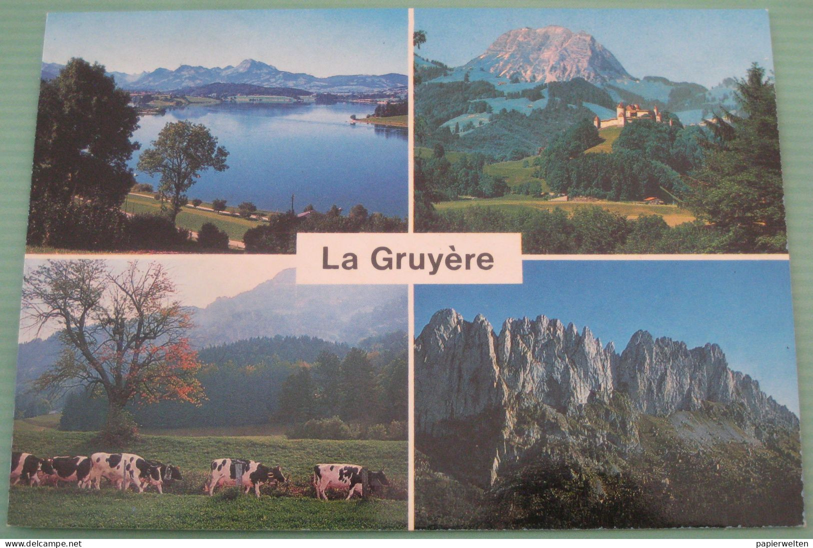 (Greyerz / Gruyères) - Mehrbildkarte "La Gruyère" - Gruyères