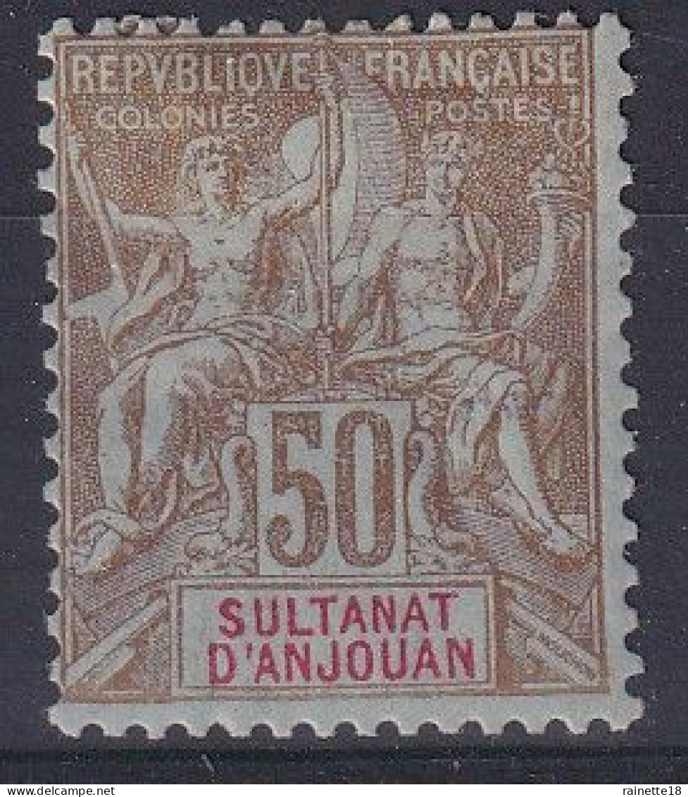 Sultanat D'Anjouan      19 * - Unused Stamps