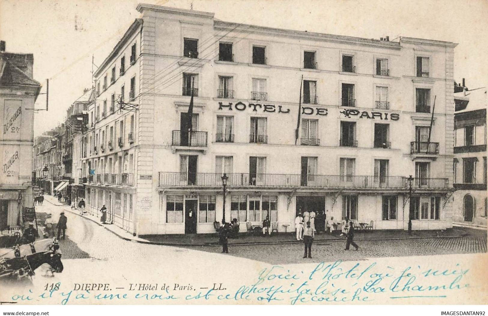 76 DIEPPE #MK54135 L HOTEL DE PARIS - Dieppe