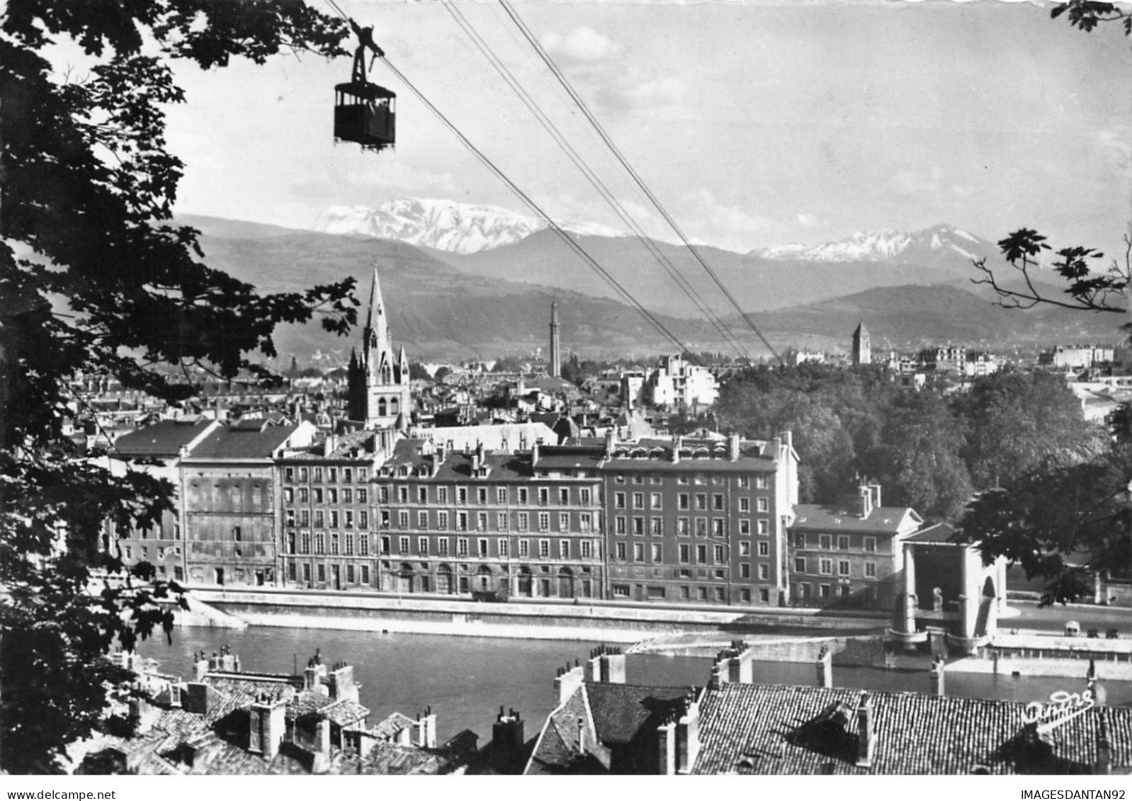 38 GRENOBLE #MK53898 TELEPHERIQUE DE LA BASTILLE AU FOND LE TAILLEFER - Grenoble