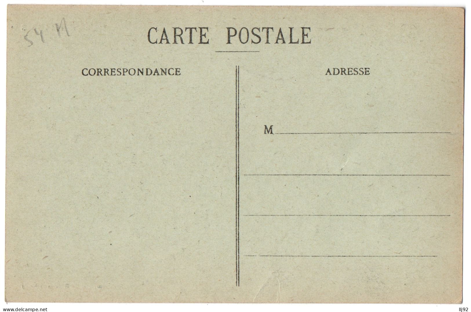 CPA 54 - NANCY (Meurthe Et Moselle) - Rue Palissot, Janvier 1916. 1914-1918. Bombardements Par Pièces à Longue Portée - Nancy