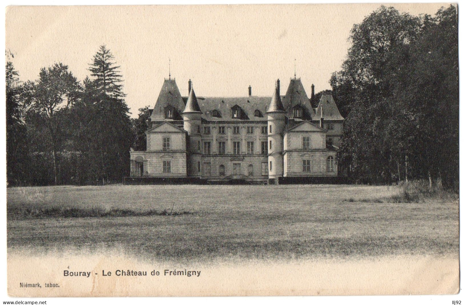 CPA 91 - BOURAY (Essonne) - Le Château De Frémigny - Ed. Niemark - Sonstige & Ohne Zuordnung