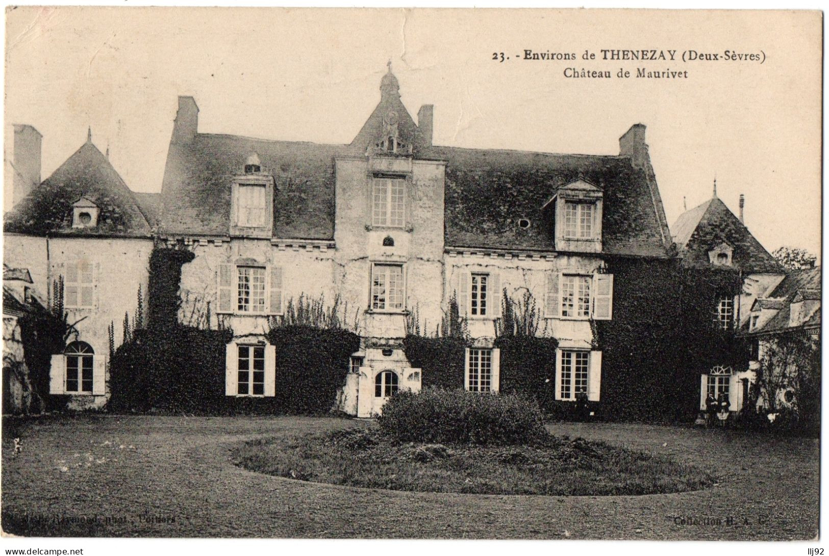 CPA 79 - Environs De THENEZAY (Deux-Sèvres) - 23. Château De Maurivet - Thenezay