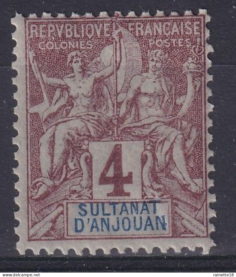 Sultanat D'Anjouan      3 ** - Unused Stamps
