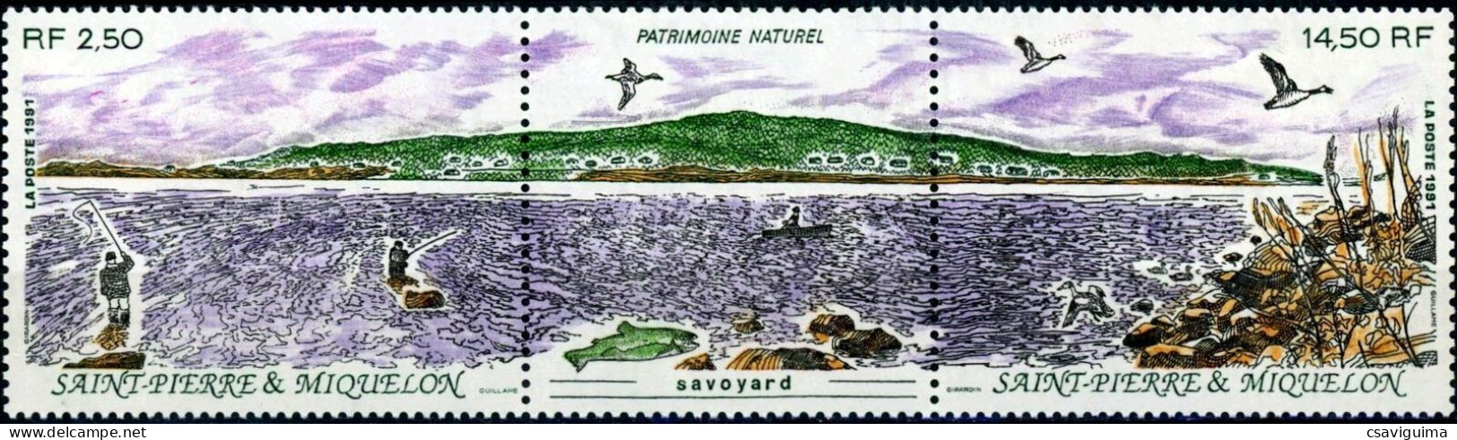 St Pierre Et Miquelon - 1964 - Sport: Diving - Yv 594A/B - Plongée