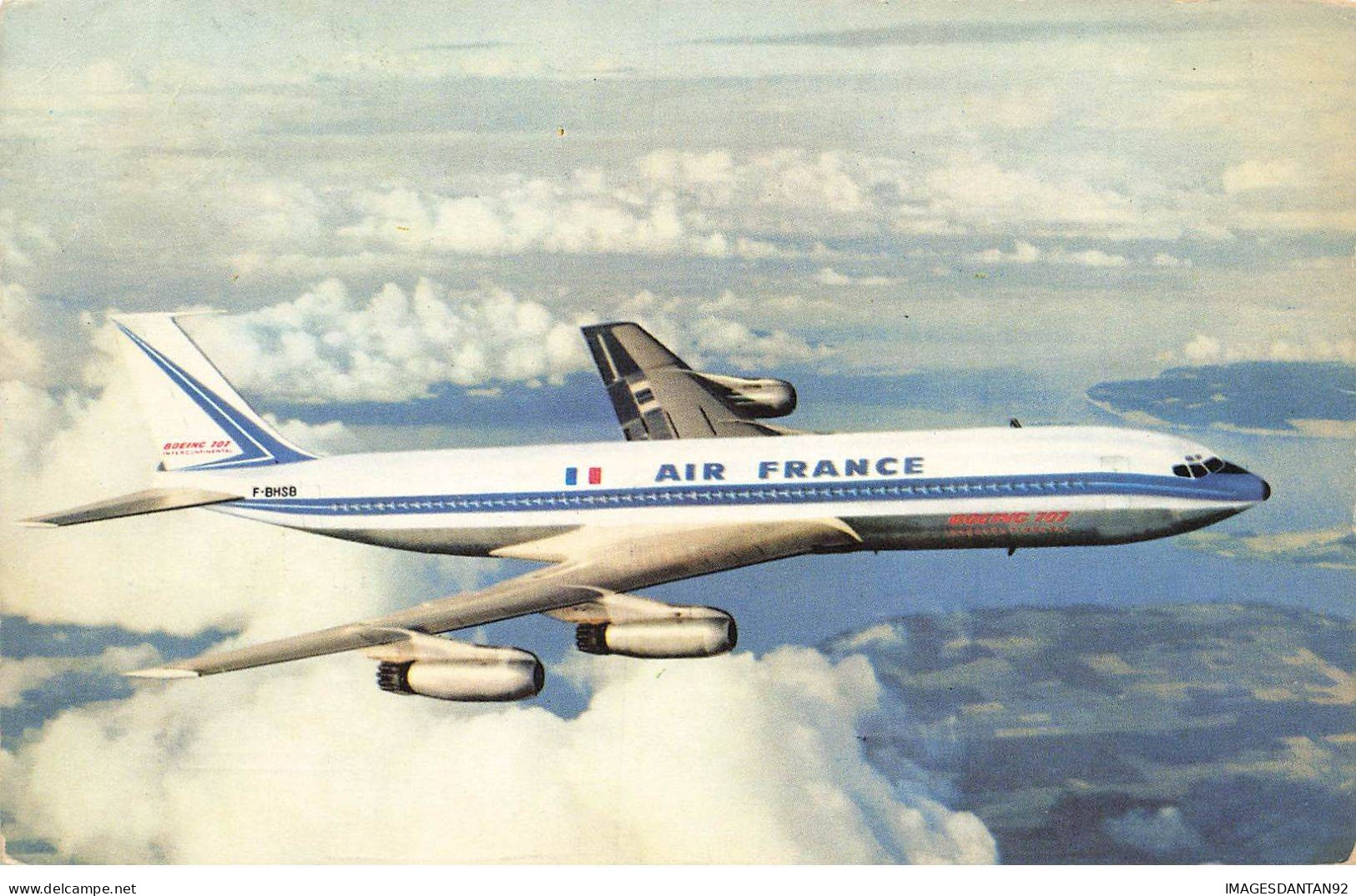 AVIATION #MK53620 BOEING 707 INTERCONTINENTAL AIR FRANCE AVION - 1946-....: Modern Tijdperk