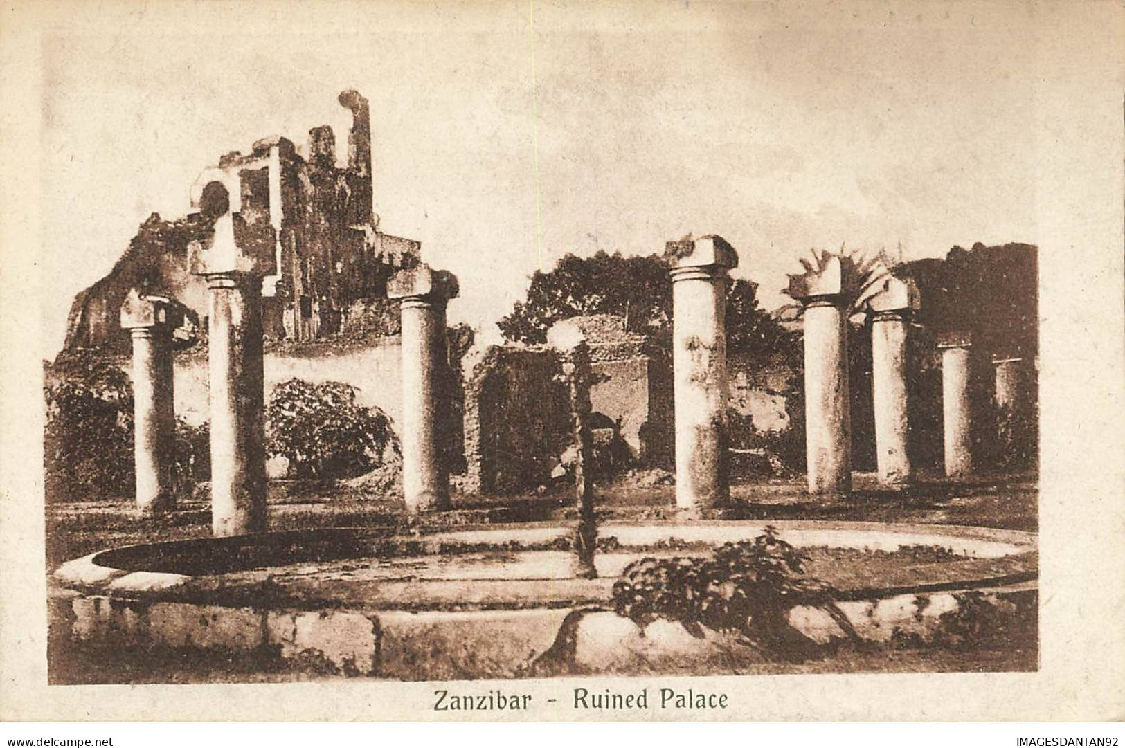 TANZANIE #MK53427 ZANZIBAR RUINED PALACE - Tanzanía