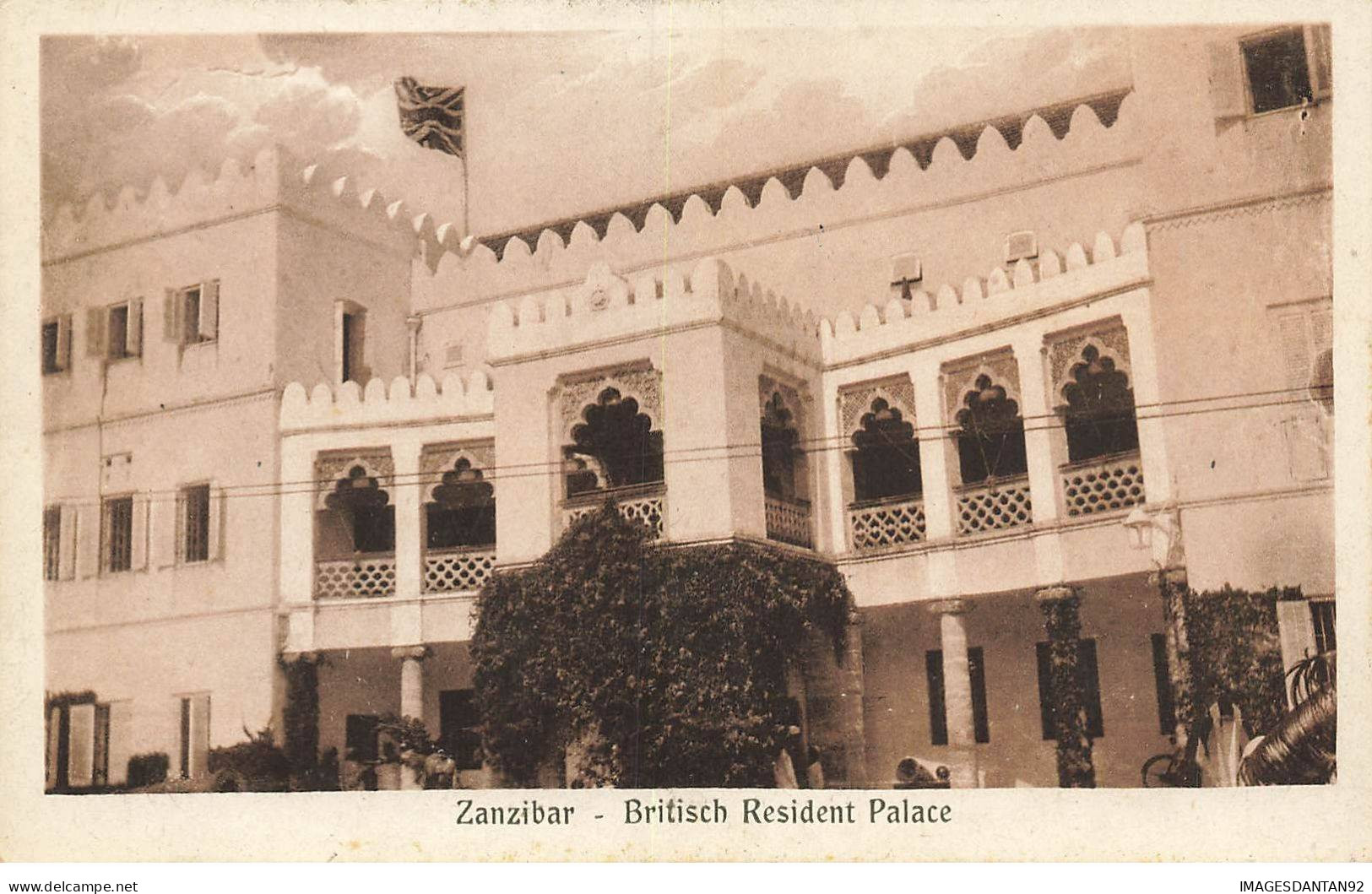 TANZANIE #MK53421 ZANZIBAR BRITISCH RESIDENT PALACE - Tansania