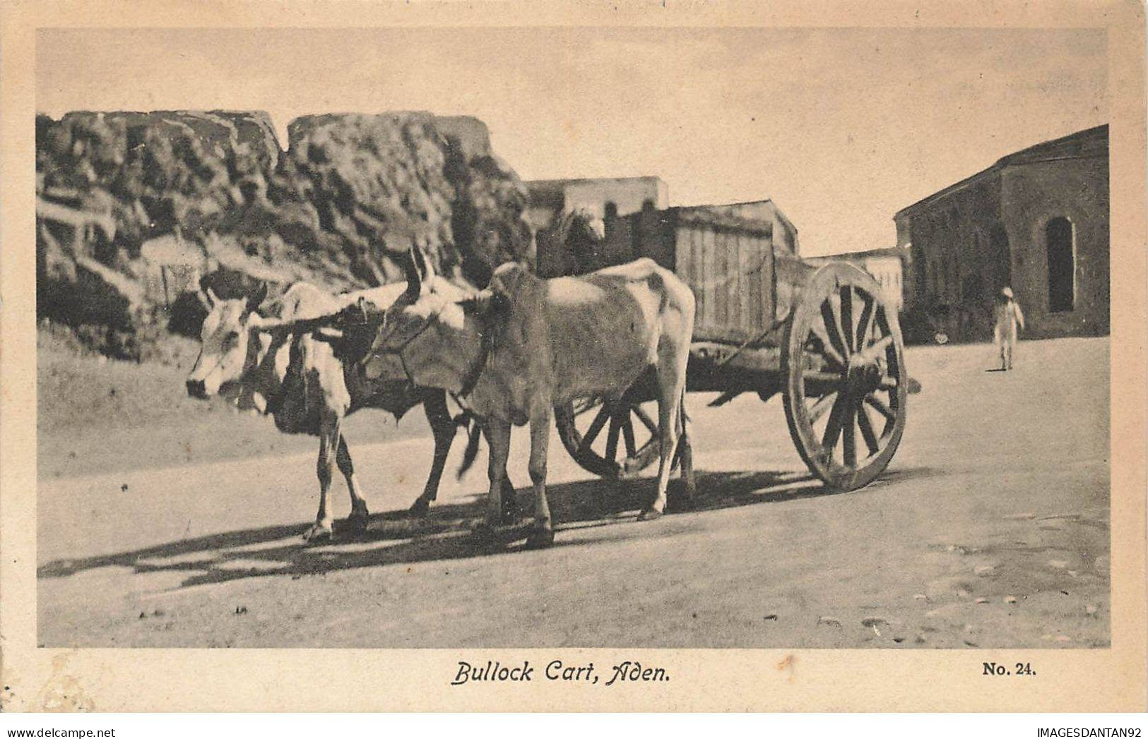 YEMEN #MK53312 ADEN BULLOCK CART - Yémen