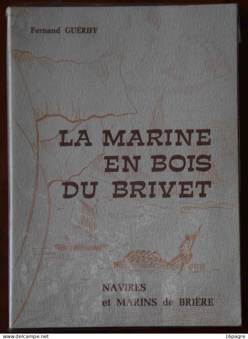 RARE E.O. LA MARINE EN BOIS DU BRIVET, NAVIRES ET MARINS DE BRIÈRE. GUÉRIFF, SAINT-NAZAIRE, MÉAN, 1977. LOIRE-ATLANTIQUE - Pays De Loire