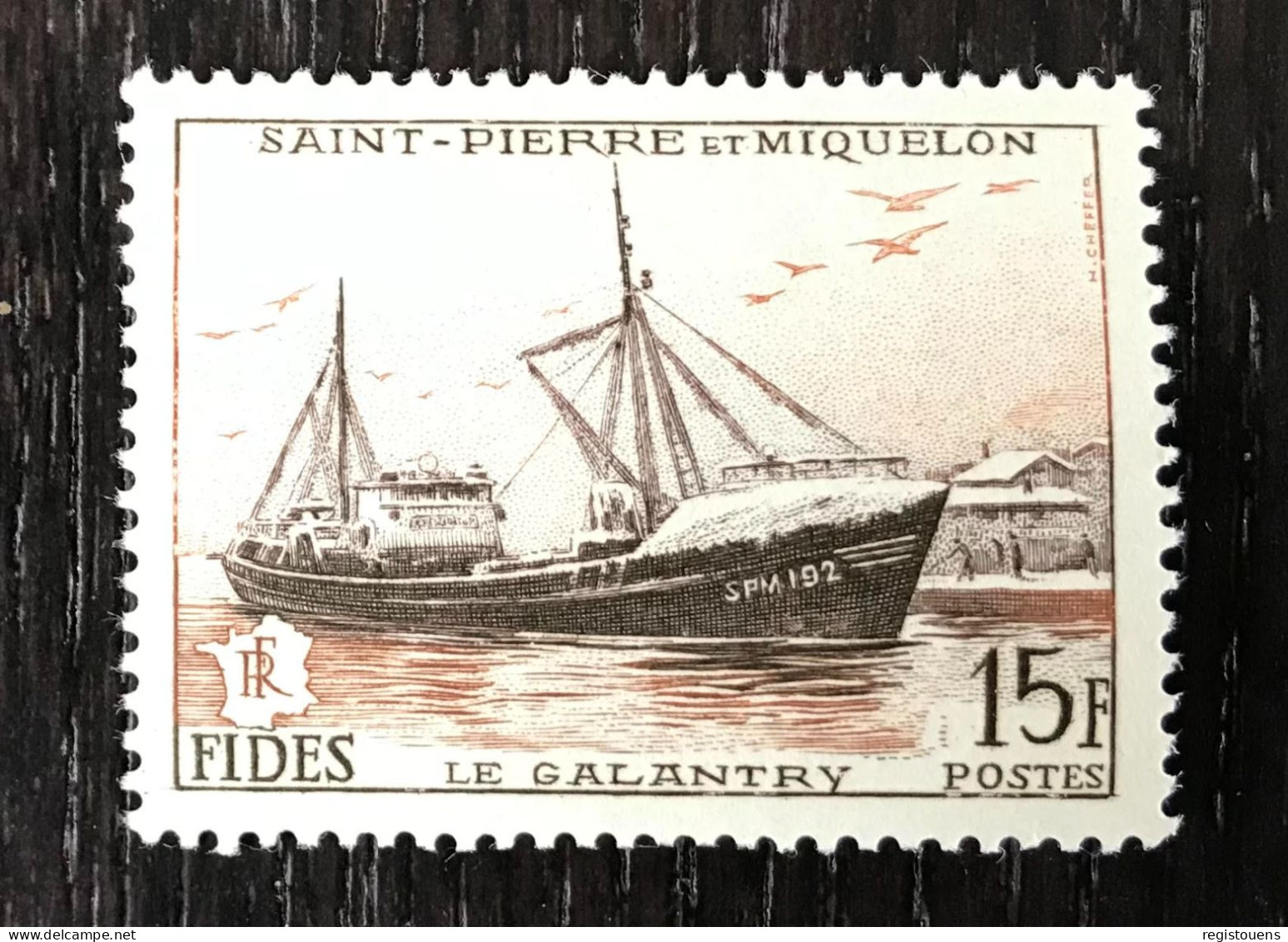 Timbre Neuf** Saint Pierre Et Miquelon 1955 Yt N° 352 - Unused Stamps