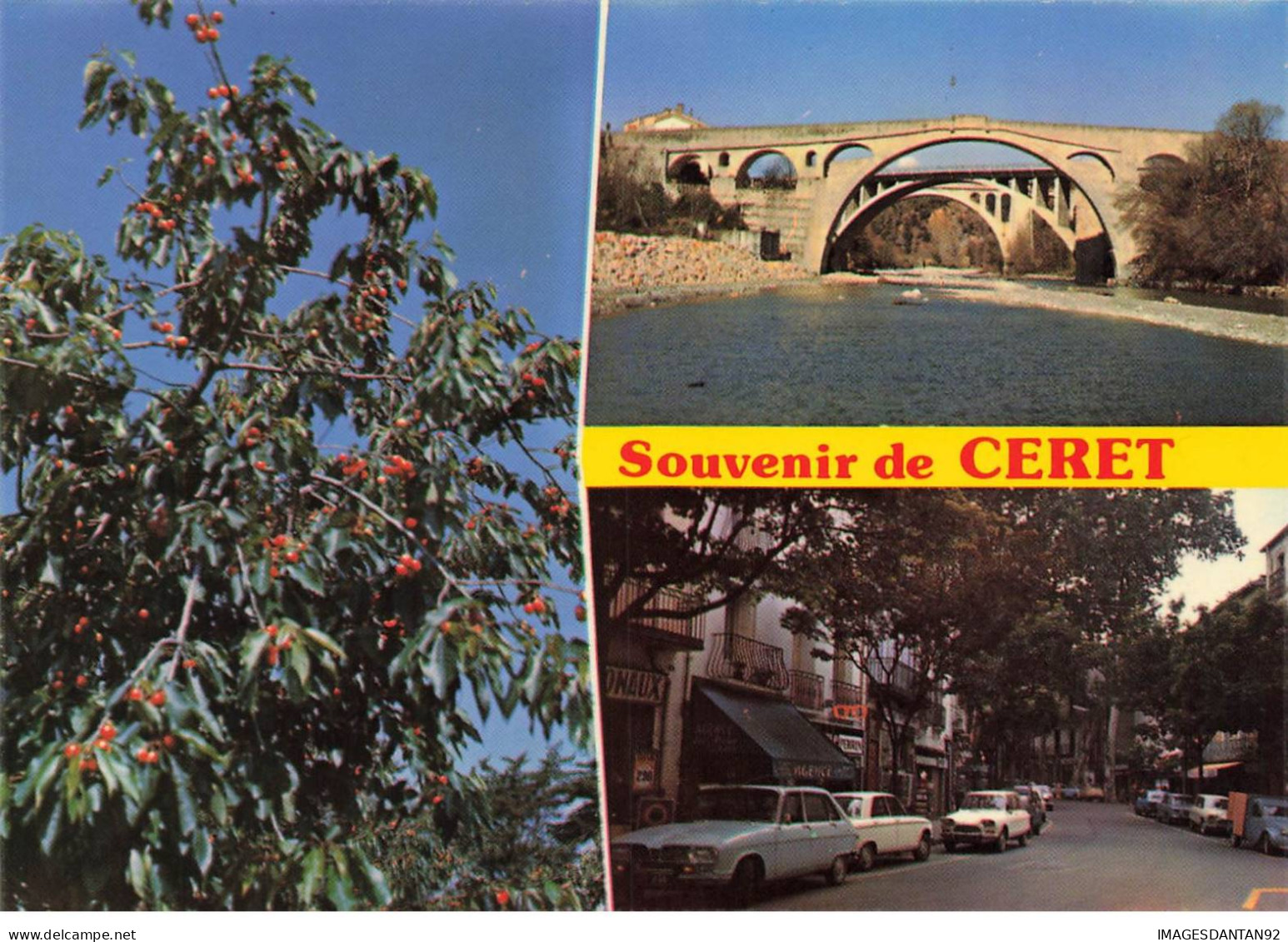 66 CERET AA#DC897 MULTIVUES SOUVENIR LE PONT LA VILLE - Ceret