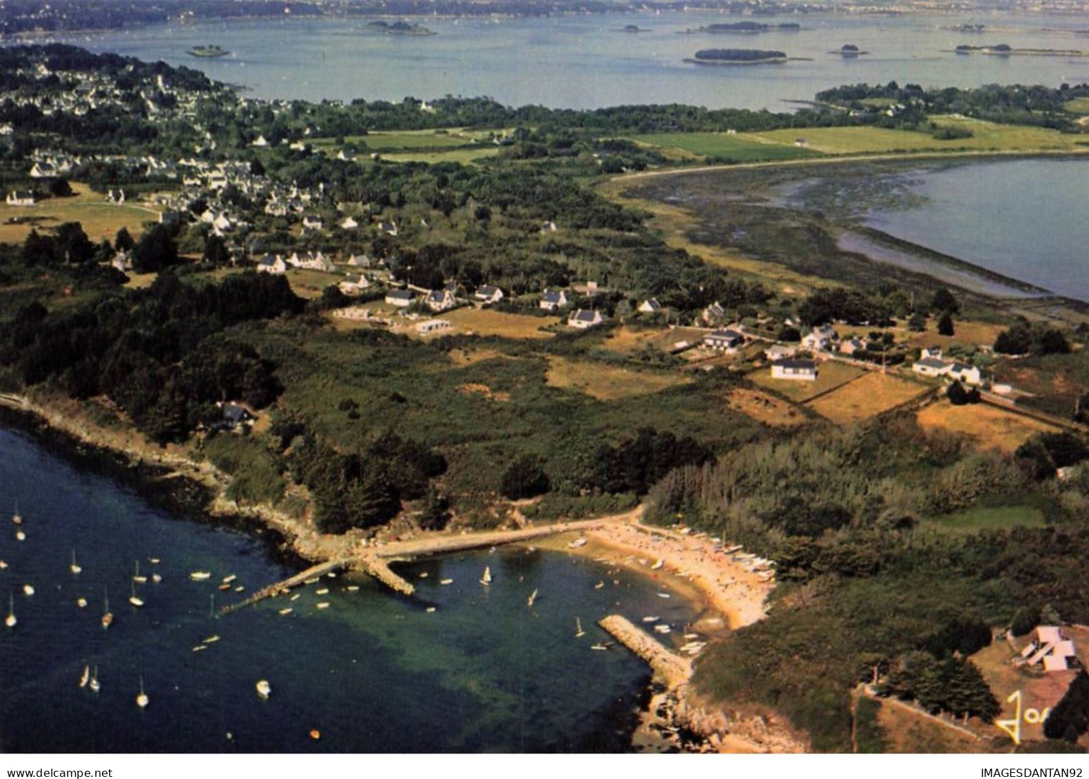 56 ILE AUX MOINES AA#DC803 LE PETIT PORT DE GORET GOLFE DU MORBIHAN - Ile Aux Moines