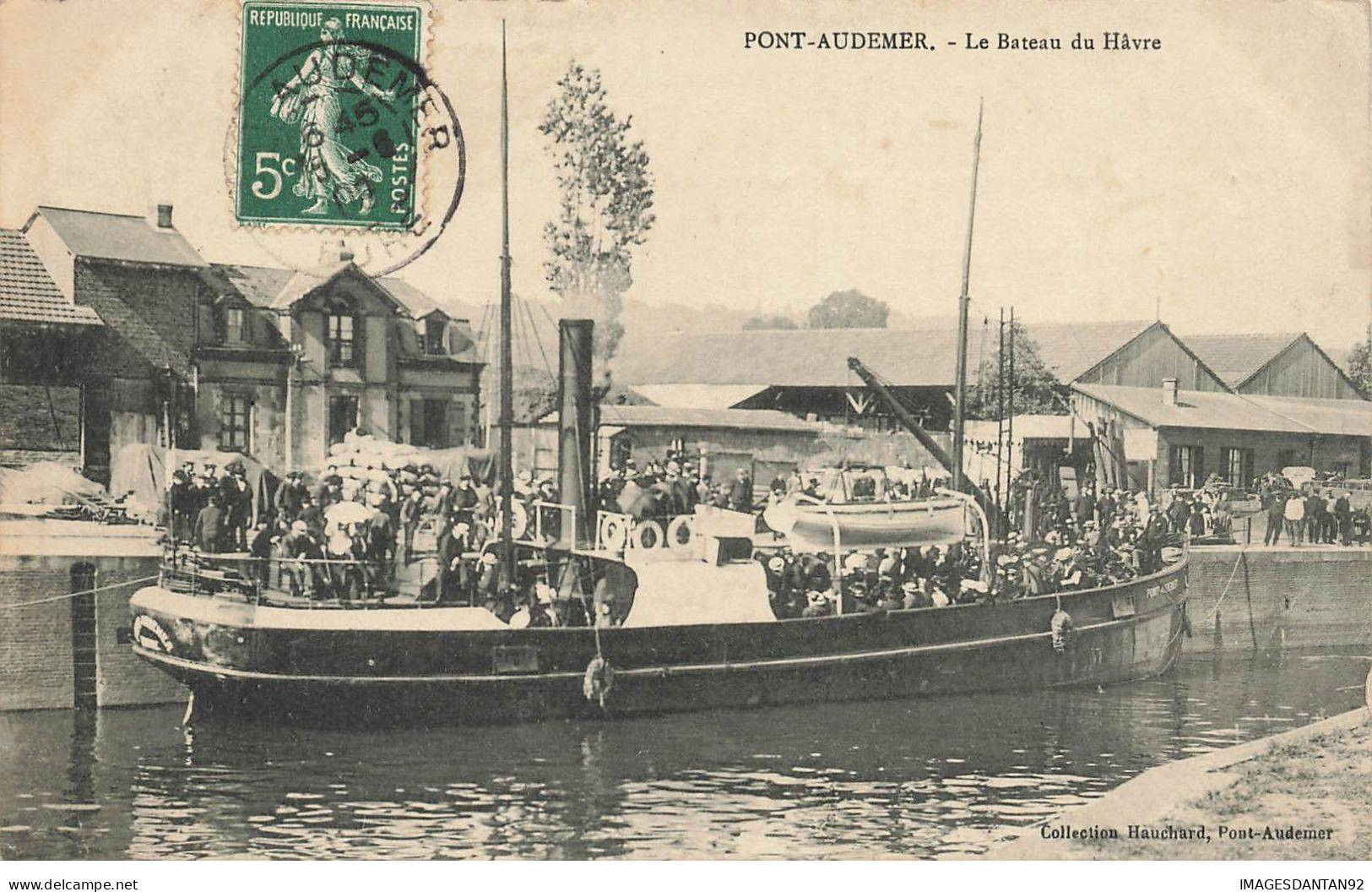 27 PONT AUDEMER #MK53813 LE BATEAU DU HAVRE - Pont Audemer