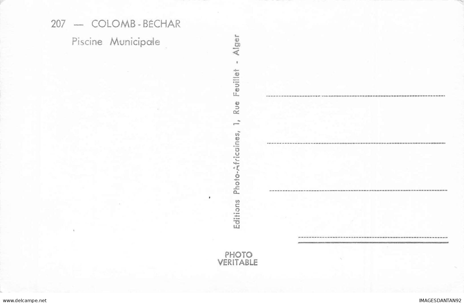 ALGERIE AC#MK206 COLOMB BECHAR PISCINE MUNICIPAL - Bechar (Colomb Béchar)
