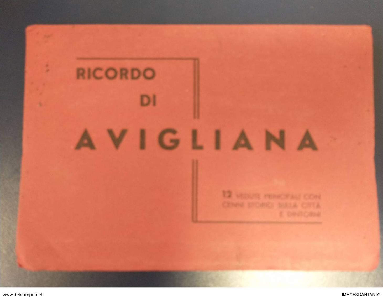 ITALIE #FG54451 RICORDO DI AVIGLIANA 12 VEDUTE COMPLET - Autres & Non Classés