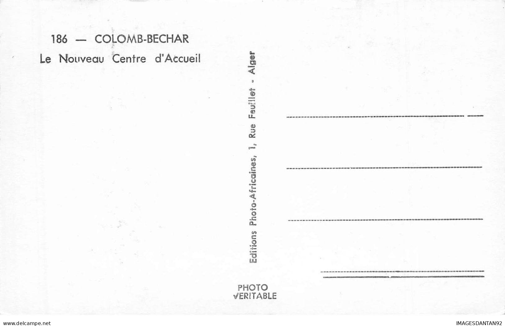 ALGERIE AC#MK205 COLOMB BECHAR LE NOUVEAU CENTRE D ACCUEIL - Bechar (Colomb Béchar)