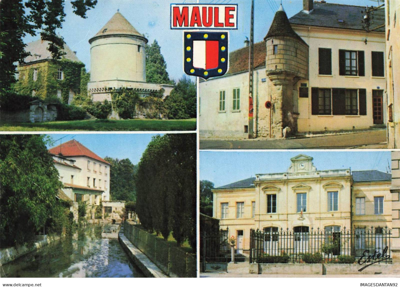 78 MAULE AA#DC953 LE CHATEAU LA MAIRIE L ECHAUGUETTE LA MAULDRE - Maule