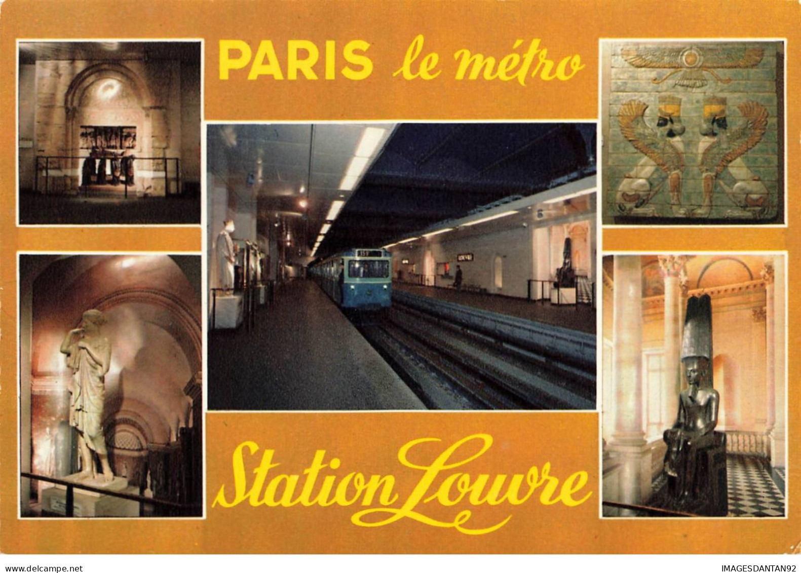 75001 PARIS AA#DC948 STATION DE METRO LE LOUVRE - Métro Parisien, Gares