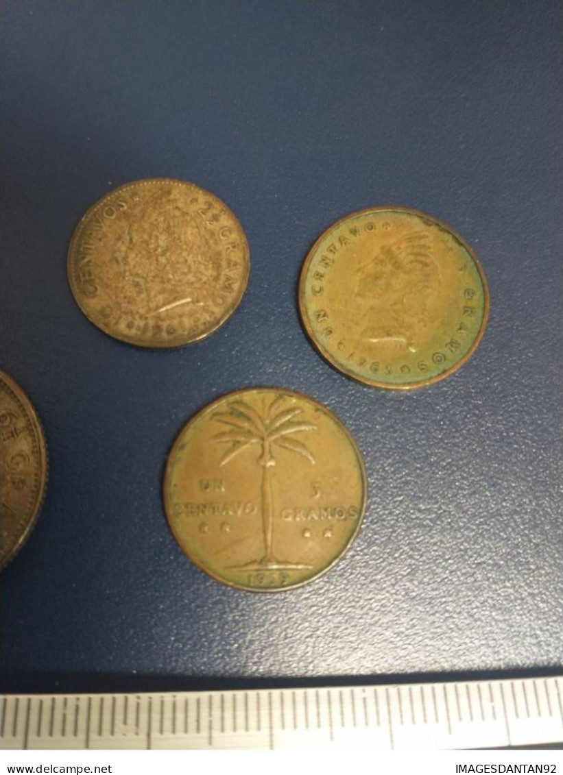 REPUBLIQUE DOMINICAINE DOMINICANA LOT SET DE 5 PIECES COINS 1942 / 1960 / 1960 / 1961 / 1959 - Dominicaanse Republiek