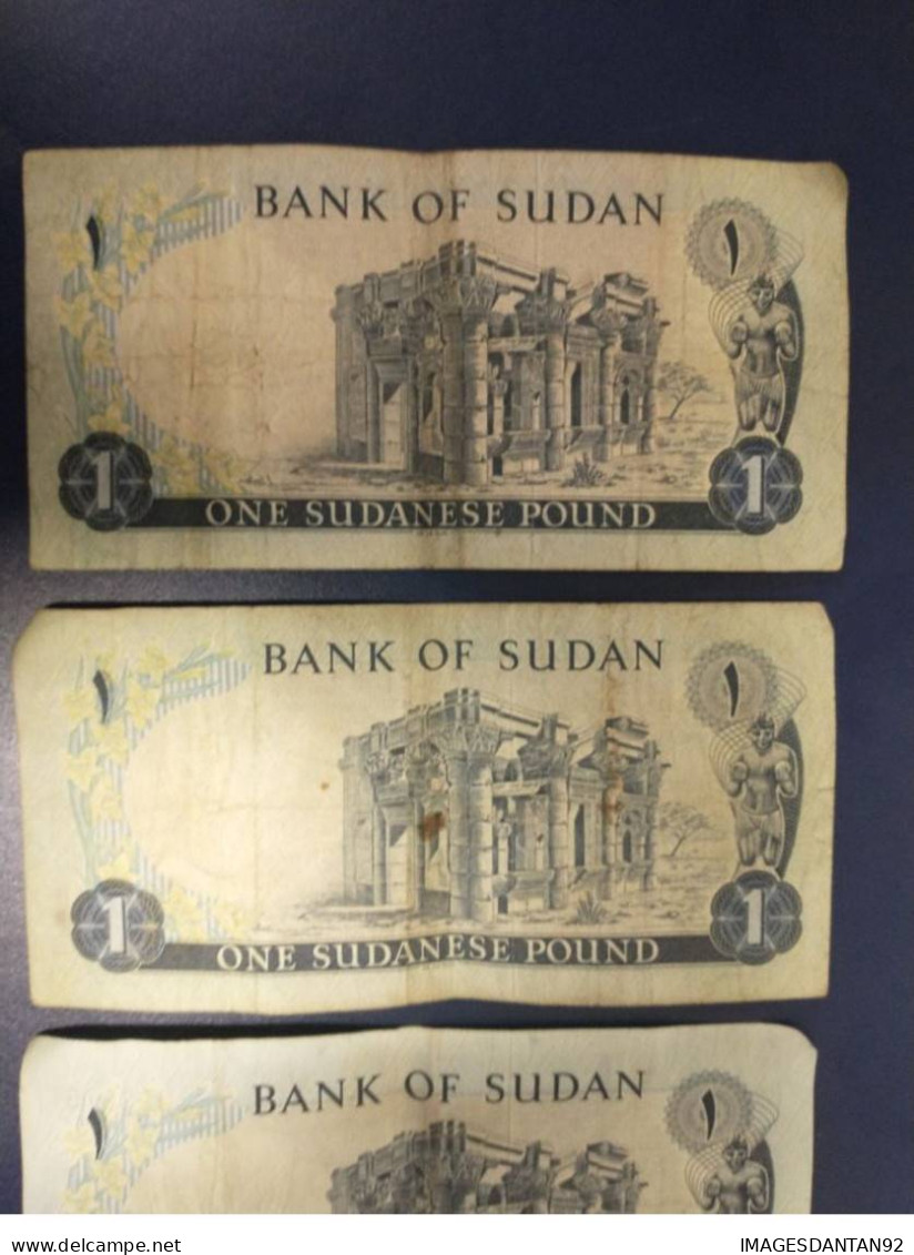 SOUDAN SUDAN 4 X 1 POUND - Sudan