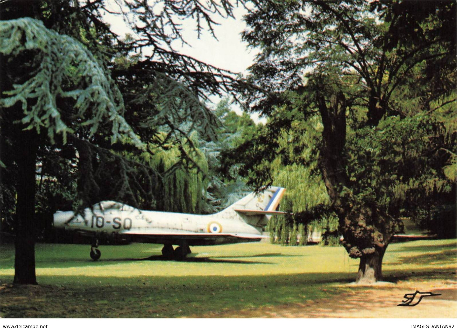 62 HENIN BEAUMONT AE#DC544 LE PARC ET UN AVION DE CHASSE - Henin-Beaumont