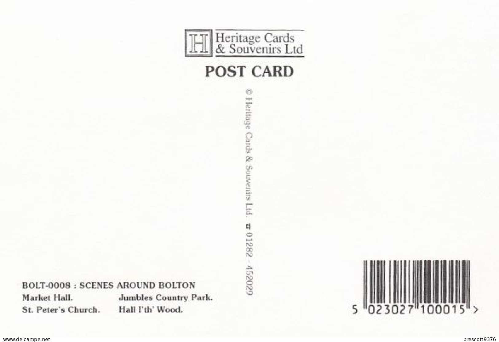 Bolton Multiview - Lancashire - Unused Postcard - Lan1 - Sonstige & Ohne Zuordnung