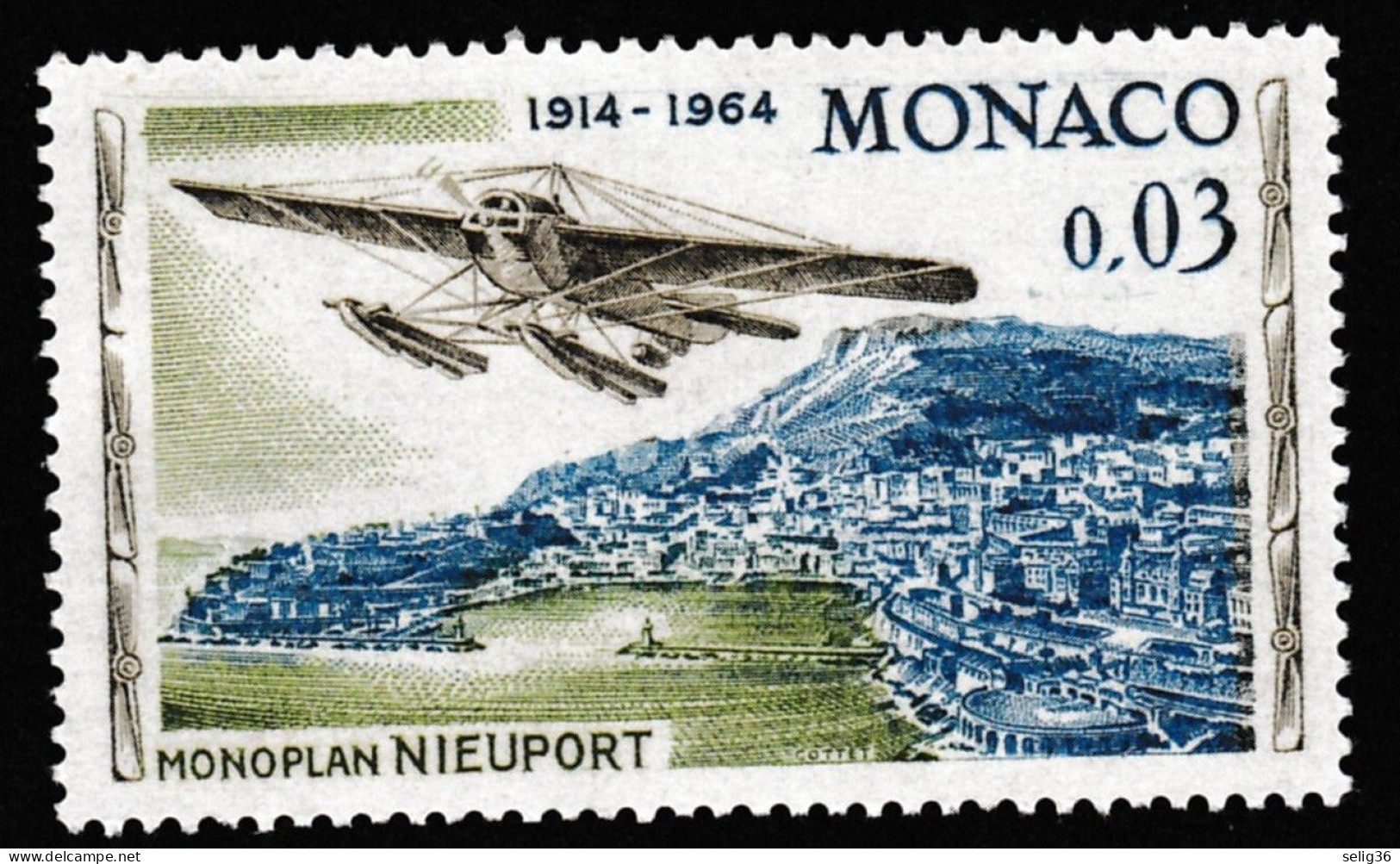 MONACO 1964 YT 639 ** - Neufs
