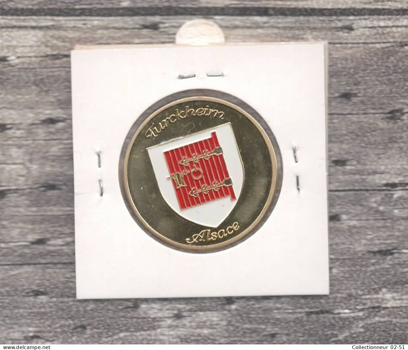 Médaille Souvenirs : Ville De Turckheim (le Veilleur De Nuit) - Autres & Non Classés