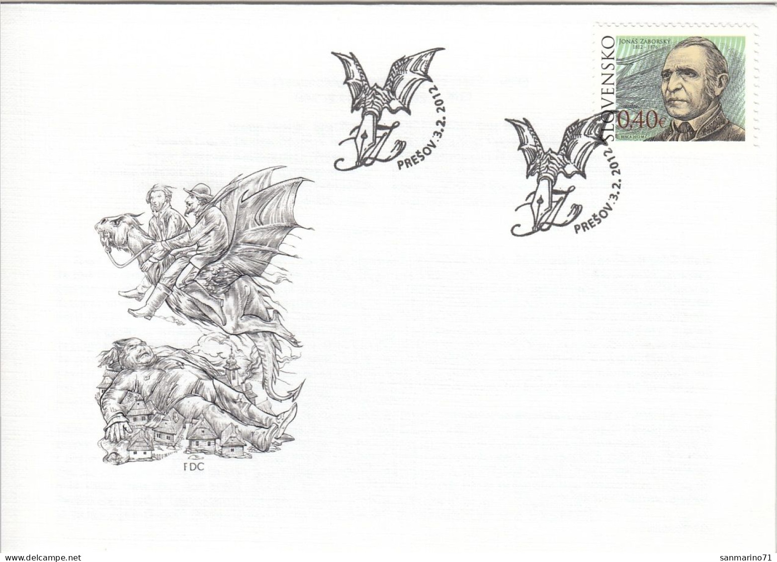 FDC SLOVAKIA 676 - Other & Unclassified