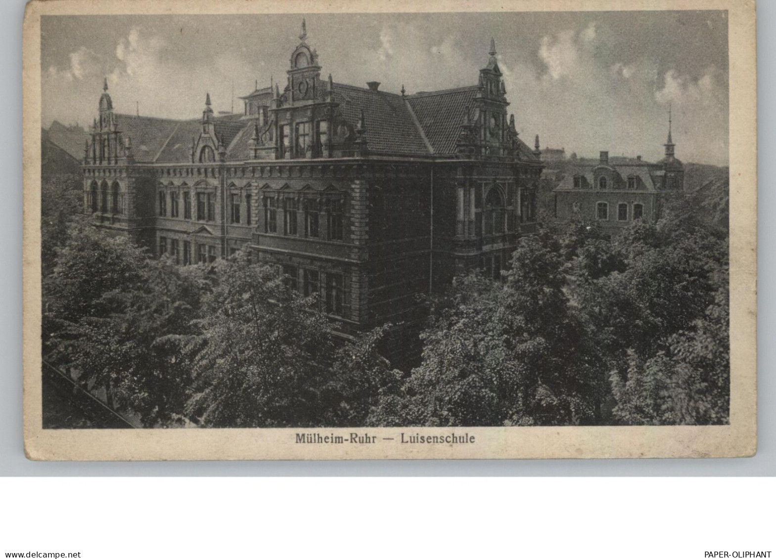 4330 MÜLHEIM / Ruhr, Luisenschule, 192... - Muelheim A. D. Ruhr