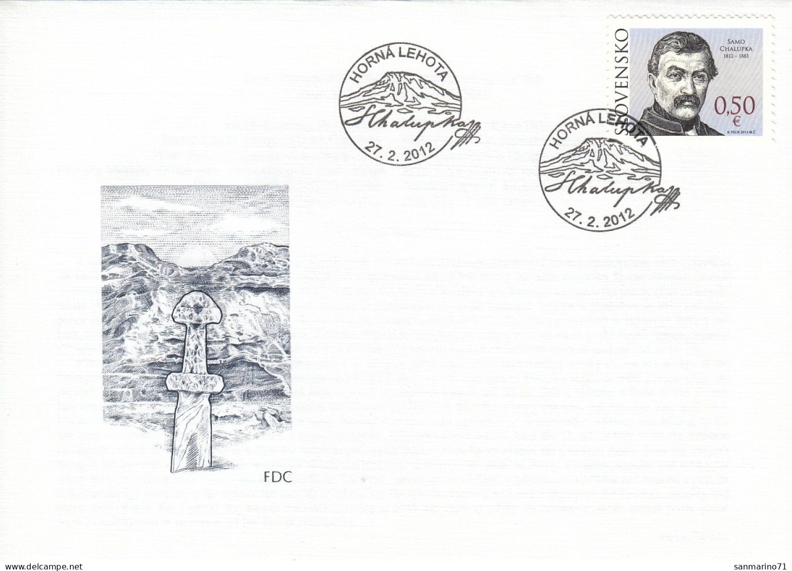 FDC SLOVAKIA 677 - Other & Unclassified