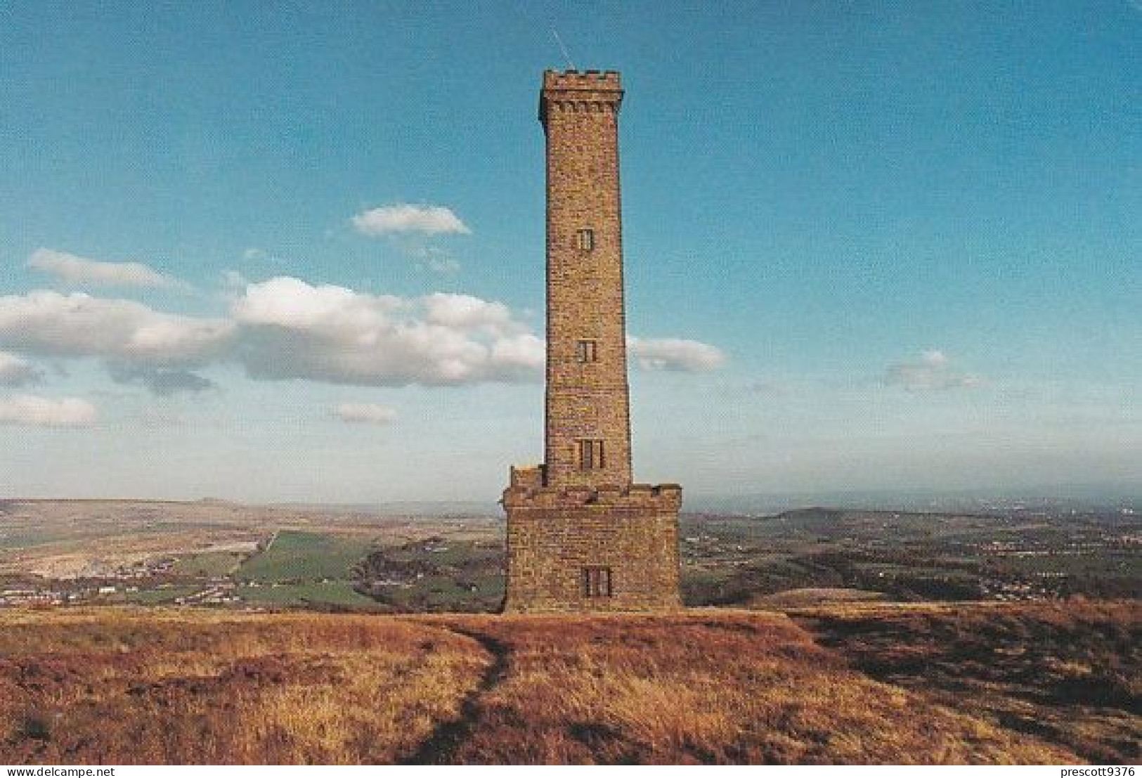The Peel Monument Holcombe  - Lancashire - Unused Postcard - Lan1 - Other & Unclassified
