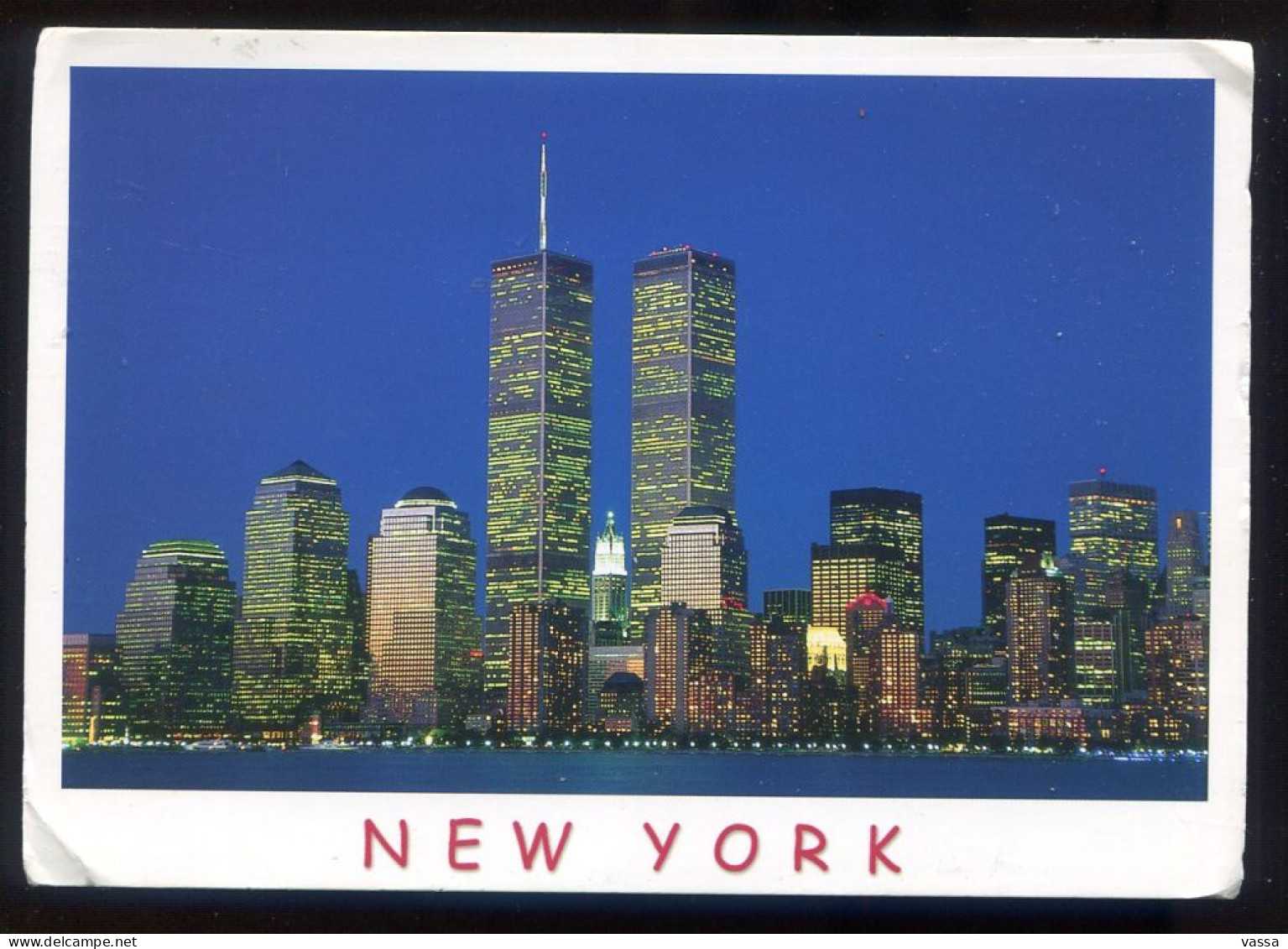 USA - New York - The Twin Towers - The World Trade Center And The Financial District - Manhattan