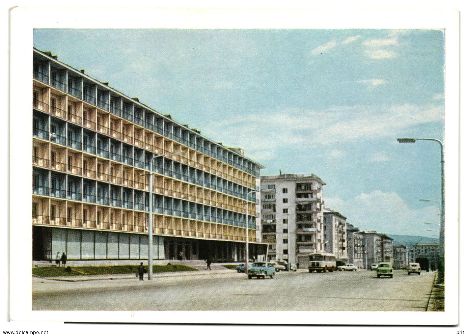 Hotel Abkhazia, Tbilisi Soviet Georgia USSR 1965 3Kop Stamped Postal Stationery Card Postcard Unused - 1960-69