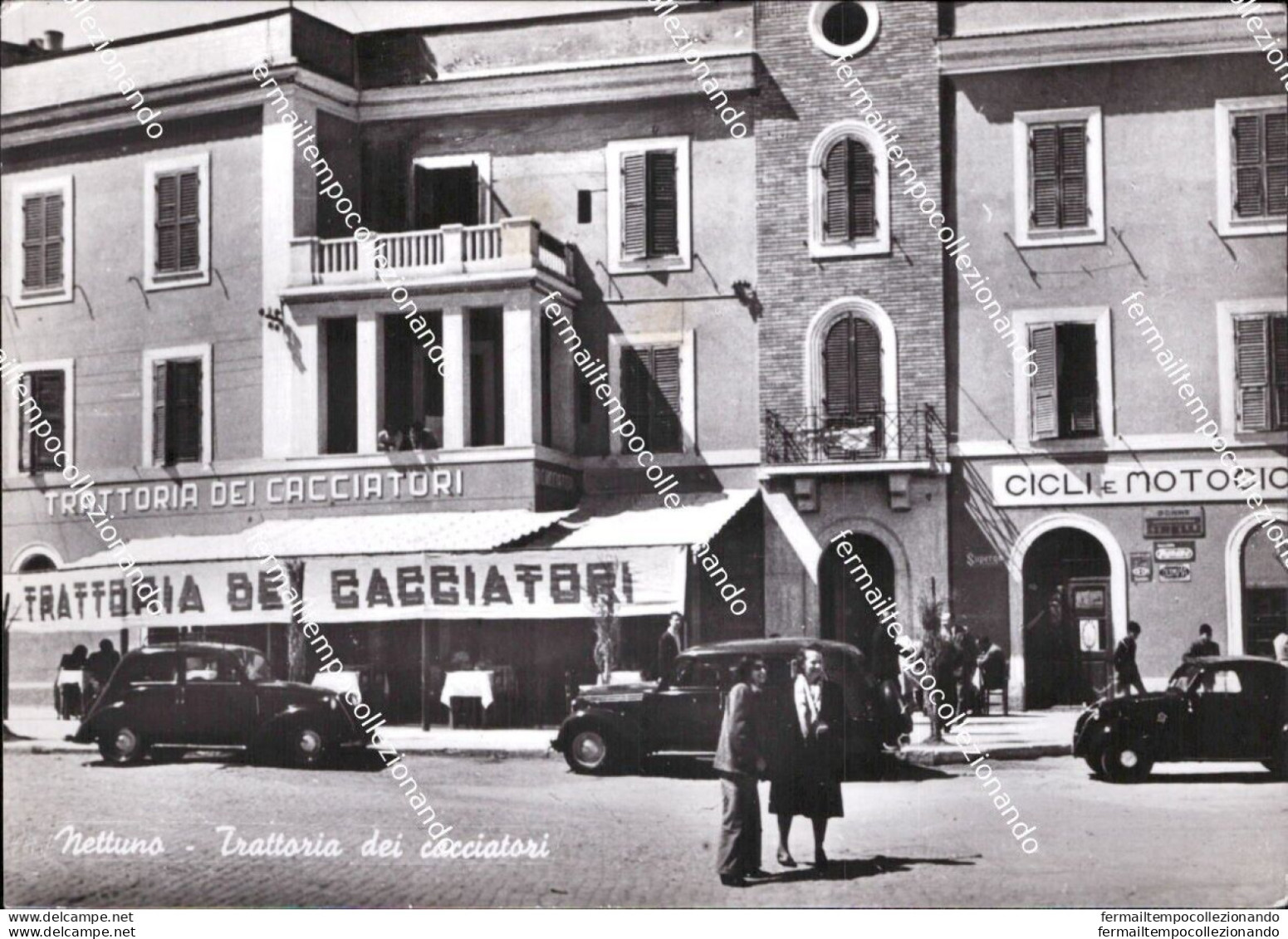 Ba698 Cartolina Nettuno  Trattoria Dei Cacciaotori Provincia Di Roma Lazio Bella - Other & Unclassified