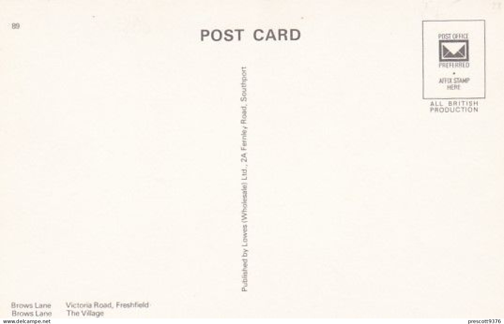 Formby Multiview  - Lancashire - Unused Postcard - Lan1 - Manchester