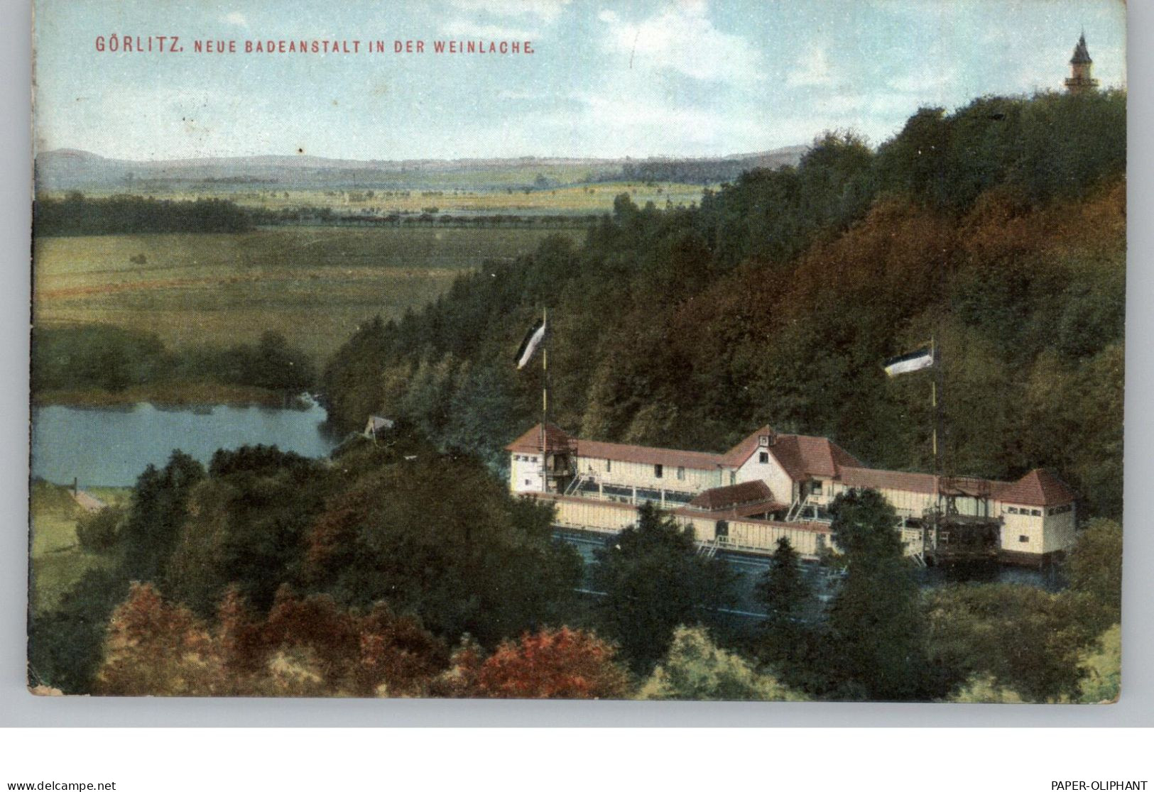 0-8900 GÖRLITZ, Neue Badeanstalt In Der Weinlache, 1910 - Görlitz