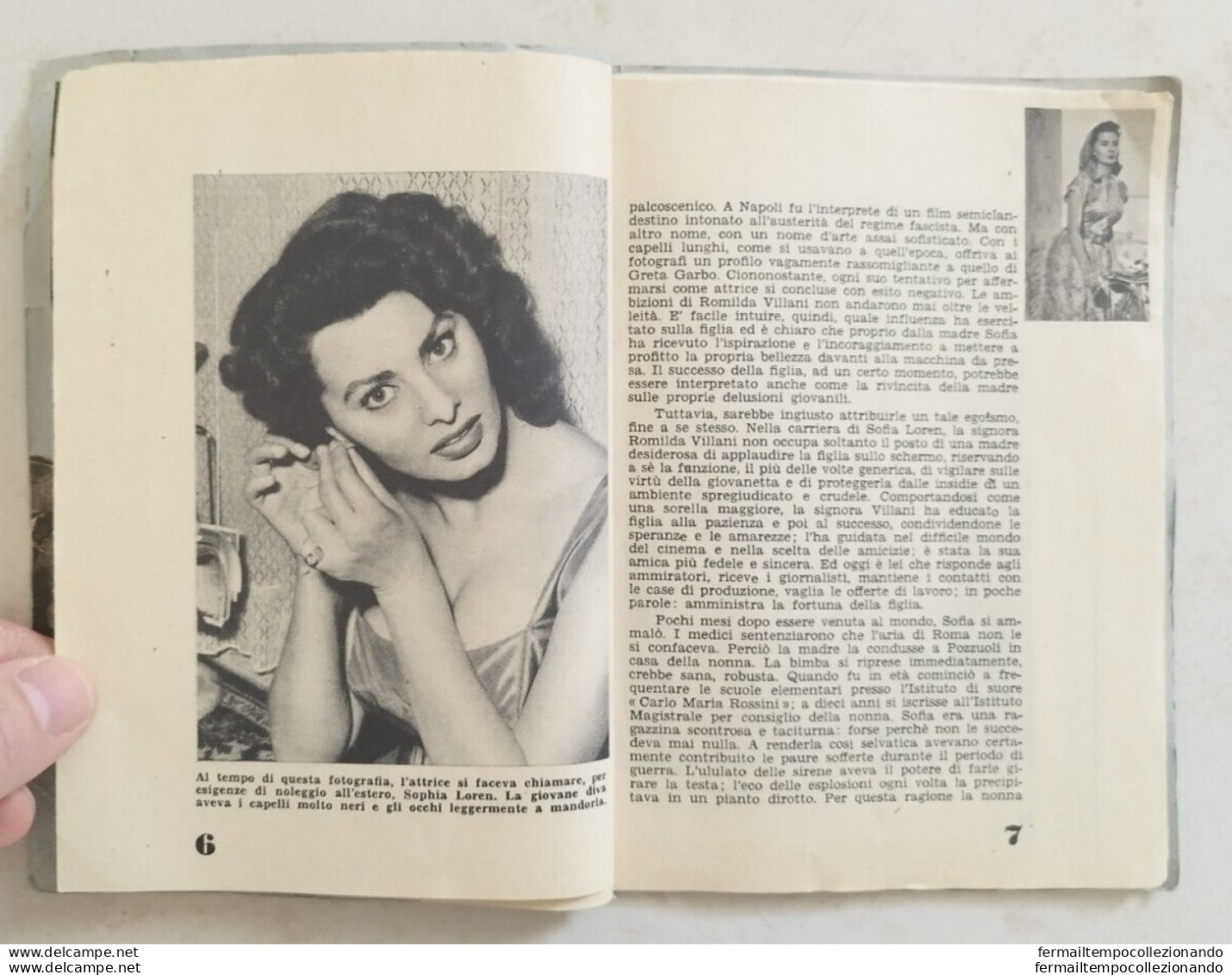 Bs Libretto Sofia Loren La Troppo Bella!! Illustrato Con Foto E Ritagli Giornale - Zeitschriften & Kataloge