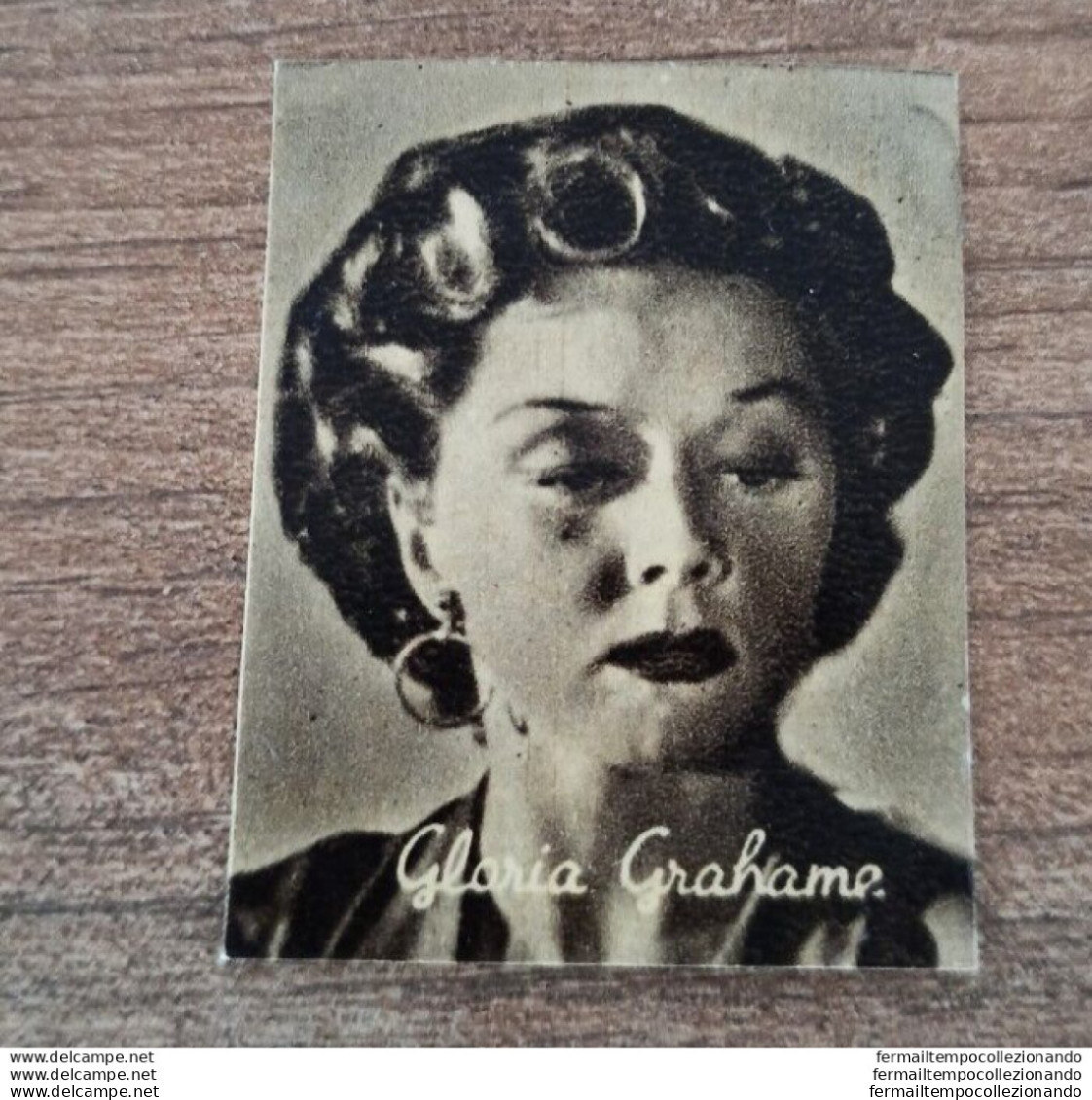 Bh41 Figurina Cartonata Personaggi Famosi Nannina Attrice Actress Gloria Grahame - Autres & Non Classés