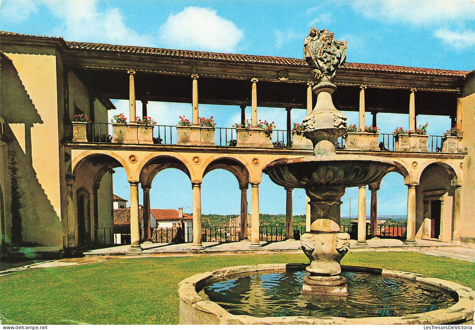 PORTUGAL - Coimbra - Portugal - Vue Sur La Musée Machado De Castro - Vue Générale - Fontaine - Carte Postale - Coimbra