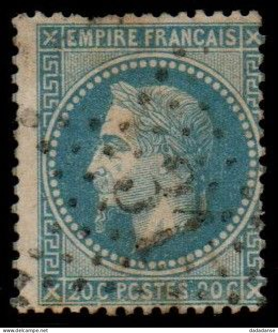 Napoléon N° 29A étoile 31 - 1863-1870 Napoléon III Lauré